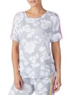 Kensie Cool Ease Floral Short Sleeve Tee
