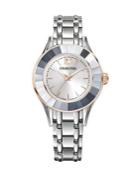 Swarovski Alegria Crystal-bezel Stainless Steel Bracelet Watch