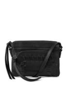 Kooba Top Zip Leather Mini Shoulder Bag