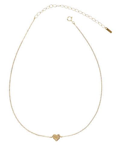 Chan Luu 18k Gold-plated Sterling Silver Heart Pendant Necklace
