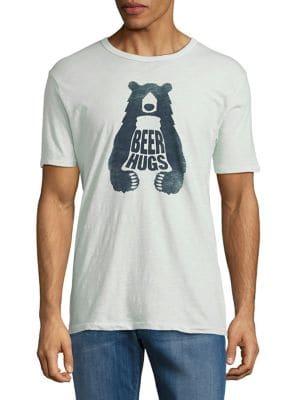 Lucky Brand Beer Hugs Tee
