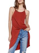 Bcbgeneration Knot-front Tunic Top