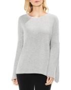 Vince Camuto Petite Ribbed Bell-sleeve Sweater