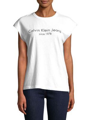 Calvin Klein Jeans Jersey Cotton Muscle Tank Top