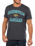 Majestic Jacksonville Jaguars Nfl Heart And Soul Iii Cotton Tee