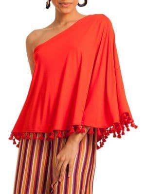 Trina Turk California Dreaming Pomona One-shoulder Top