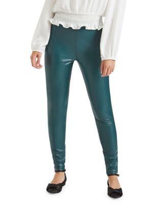 Miss Selfridge Faux Leather Pants