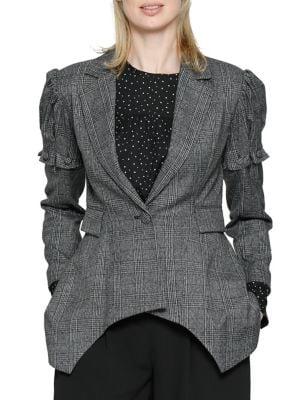 Walter Baker Linda Plaid Jacket