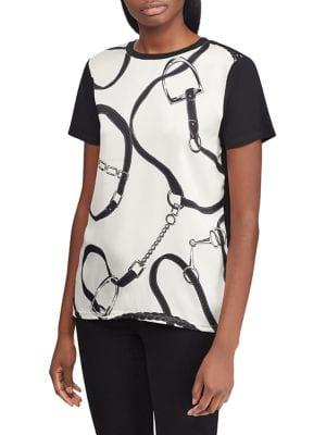 Lauren Ralph Lauren Geometric-print T-shirt
