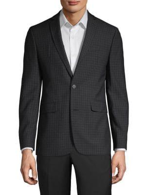 Lord Taylor Plaid Suit Separate Jacket