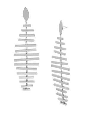 Bcbgeneration Future Femme Geometric Stick & Chain Drop Earrings