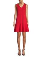 Ellen Tracy Petite Embellished A-line Dress