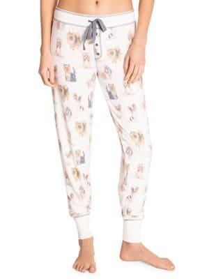 Pj Salvage Pawsitively Spoiled Drawstring Joggers