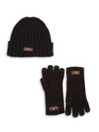Ugg Two Piece Glove And Hat Set