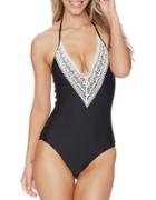 Ella Moss Solids Removable Soft Cup One-piece Swimsuit