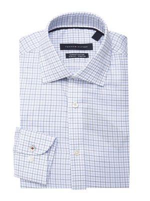 Tommy Hilfiger Slim-fit Checkered Button Down Shirt