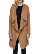 Soia & Kyo Hooded Wool-blend Wrap Coat