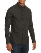 Kenneth Cole New York Line Printed Woven Shirt