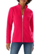 Tommy Bahama Raglan-sleeve Zip-front Sweatshirt