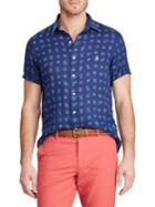 Polo Ralph Lauren Classic-fit Printed Linen Button-down Shirt