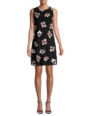 Tommy Hilfiger Floral Jersey Shift Dress
