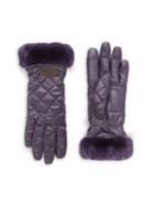 Ugg Quilted Shearling Sheepskin Gloves