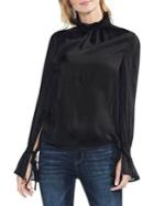 Vince Camuto Flare Tie Cuff Blouse