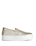 Kenneth Cole New York Joanie Leather Slip-on Sneakers