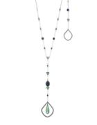 Jenny Packham Stone Accented Y-necklace