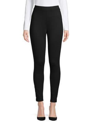 Jones New York Snap Slit Pull-on Leggings