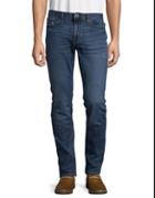 Ck Jeans Whiskered Slim-fit Jeans