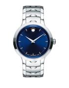 Movado Luno Analog Stainless Steel Bracelet Watch