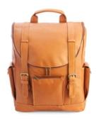 Royce New York Colombian Leather Backpack