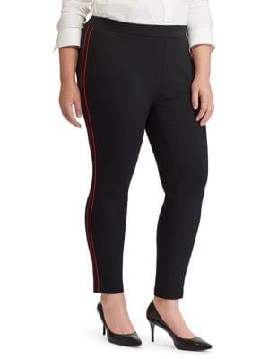 Lauren Ralph Lauren Plus Ponte High-rise Skinny Pants