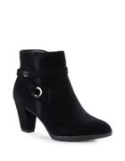 Anne Klein Chelsey Suede Ankle Boots