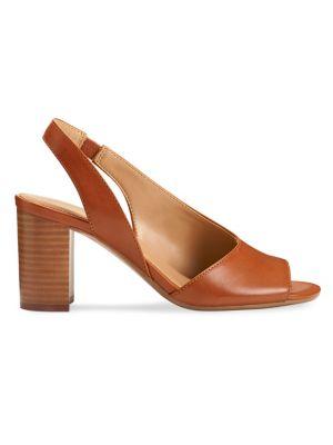 Aerosoles Up High Leather Slingback Pumps