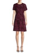 Michael Michael Kors High Waist A-line Dress