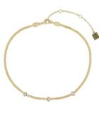 Laundry By Shelli Segal Crystal Chain Choker Necklace