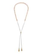 Cole Haan 7mm-10mm Round Pink Freshwater Pearl Y-necklace