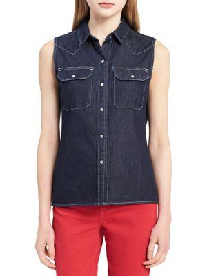 Calvin Klein Jeans Alexa Rise Denim Vest