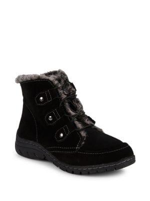 Khombu Veronica Faux-fur Lined Suede Boots