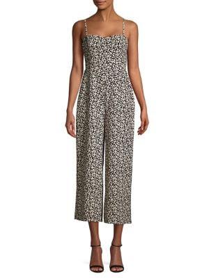 French Connection Printed Cut-out Jumpsuit