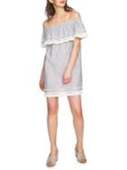 1.state Tassel Off-the-shoulder Shift Dress