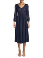 Max Mara Studio Riviera Pleated Midi Dress