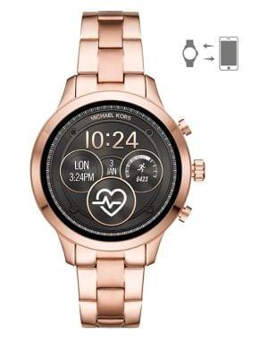 Michael Kors Runway Access Stainless Steel Touchscreen Bracelet Smartwatch