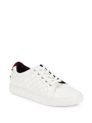 Kurt Geiger London Embellished Leather Sneakers