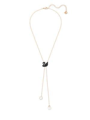 Swarovski Iconic Swan Double Y-necklace