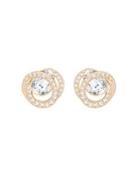 Swarovski Generation 18k Rose Goldplated Crystal Studded Earrings