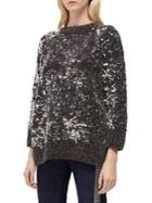 French Connection Rosemary Sequined Sweater