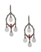 Jenny Packham Crystal-embellished Chandelier Earrings